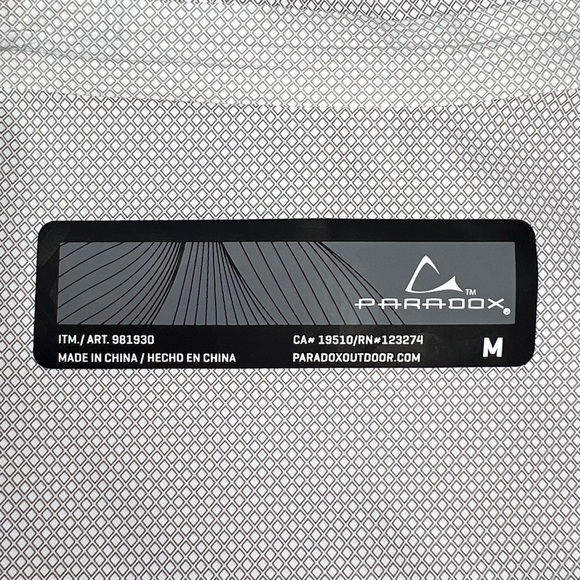 Paradox Rain Jacket Mens Size Medium Black/Grey Waterproof Breathable Hooded EUC - Picture 6 of 10